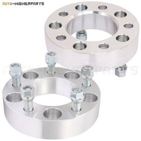 10056591 Higher-autoparts For 85-99 Gmc C1500 Suburban 2pcs 1.5 Inch 38mm Thick 5x5 5x127 Wheel Spacers