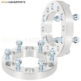 10056596 Higher-autoparts 2pcs 6x5.5 6x139.7 12x1.5 1 Inch Thick Wheel Spacers For 82-95 Isuzu Pickup