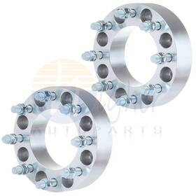 10056620 Higher-autoparts 2pcs 2 Inch 50mm Thick 8x6.5 8 Lug Wheel Spacers For 1997-2010 Chevrolet Express 2500