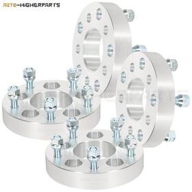 10056714 Higher-autoparts 4pcs 1.5 Inch 38mm 5x5.5 To 5x5 Wheel Spacers Adapter 1/2 For 2012-2017 Ram 1500