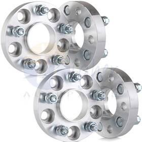 10056729 Higher-autoparts 4x 1 Inch 25mm Thick 5x4.5 5x114.3 Hub Wheel Spacers 1990-2012 For Mitsubishi Eclips