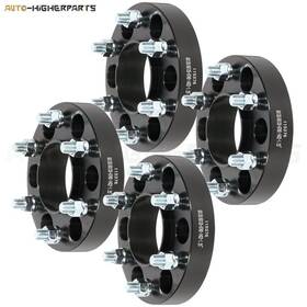 10056742 Higher-autoparts For 1982-1990 Ford Bronco 4pcs 1.25 Inch Thick 5x4.5 To 5x5.5 Wheel Spacers