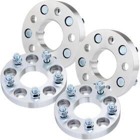 10056745 Higher-autoparts 4x 1 Inch 5x110 To 5x114.3 5x4.5 Wheels Spacers 12x1.5 For 2014-2017 Jeep Cherokee