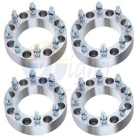 10056746 Higher-autoparts 4pcs 8x170 14x2 Studs 2 Inch 50mm Wheel Spacers For 1999-2016 Ford F-350 Super Duty