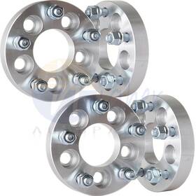 10056753 Higher-autoparts 4pcs 1 Inch 5x100 To 5x4.5 5x114.3 Wheel Spacers 12x1.5 For Toyota Corolla 2003-2011