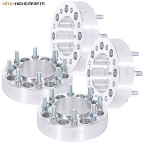 10056762 Higher-autoparts For 1994-2010 Dodge Ram 2500 3500 4 Pcs Wheel Spacers 8x6.5 5 9/16 Inch Studs 2