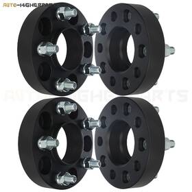 10056806 Higher-autoparts 4 Pcs Black Wheel Spacers 5x4.5 1/2 Inch Studs 1.25 Thick For Ford Mustang Edge 10056806 Higher-autoparts 4 Pcs Black Wheel Spacers 5x4.5 1/2 Inch Studs 1.25 Thick For Ford Mustang Edge