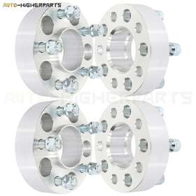 10056807 Higher-autoparts 4 Pcs Silver Wheel Spacers 5x4.5 14x1.5 Studs 1.5 Inch 38mm Thick For Ford Mustang 10056807 Higher-autoparts 4 Pcs Silver Wheel Spacers 5x4.5 14x1.5 Studs 1.5 Inch 38mm Thick For Ford Mustang