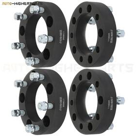 10056808 Higher-autoparts 4 Pcs Black Wheel Spacers 5x5.5 9/16 Inch Studs 1.5 Thick For Dodge Dakota Ram 1500