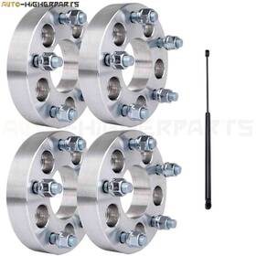 10060143 Higher-autoparts 4 Pcs 1.25 Inch 5x4.5 To 5x5 Wheel Spacers And 2 Lift Support For Ford