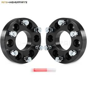 11816397 Higher-autoparts For 2 Pcs 1.25 Inch 6x5 To 6x5.5 Wheel Spacers 2002-2009 Chevy Trailblazer Gmc Envoy
