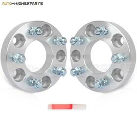 11816400 Higher-autoparts For 2 Pcs 1.25 Inch 5x5 To 5x4.75 Wheel Spacers 2008-2020 Dodge Grand Caravan