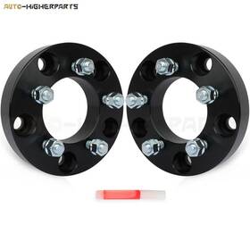 11816402 Higher-autoparts For 2 Pcs 1.25 Inch 5x5.5 To 5x4.5 12x1.5 Wheel Spacers 1994-2010 Dodge Ram 1500