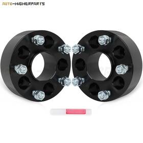 11816423 Higher-autoparts For 2 Pcs Inch 5x4.5 To 5x5 Hub Centric Wheel Spacers 1991-2019 Ford Explorer