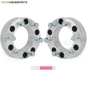 11816426 Higher-autoparts For 2 Pcs Inch 5x5.5 To 6x5.5 Hub Centric Wheel Spacers 1994-2001 Dodge Ram 1500