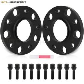 11816436 Higher-autoparts For 2 Pcs 15mm 5x120 12x1.5 Hub Centric Wheel Spacers 1996-2013 Bmw 328i