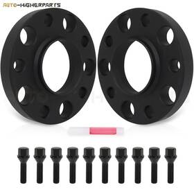 11816437 Higher-autoparts For 2 Pcs 20mm 5x120 12x1.5 Hub Centric Wheel Spacers 1996-2013 Bmw 328i