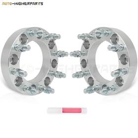 11816458 Higher-autoparts For 2 Pcs 1.5 Inch 8x6.5 To 8x170 Wheel Spacers 1995-2010 Dodge Ram 2500 3500