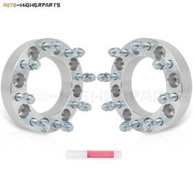 11816459 Higher-autoparts For 2 Pcs 1.5 Inch 8x6.5 To 8x170 Wheel Spacers 2001-2003 Chevy Silverado 1500 Hd