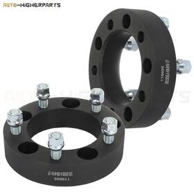 11816487 Higher-autoparts For 2 Pcs 1.5 Inch 5x5.5 9/16 X18 Hub Centric Wheel Spacers 2002-2010 Dodge Ram 1500