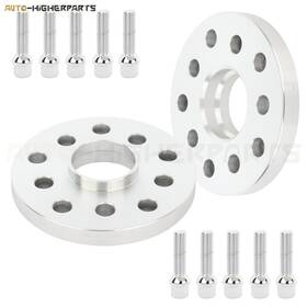11816494 Higher-autoparts For 2x 17mm 5x100 Or 5x112 Hub Centric Wheel Spacers 1993-2015 Volkswagen Jetta