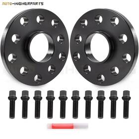 11816500 Higher-autoparts For 2 Pcs 15mm 5x100/ 5x112 Hub Centric Wheel Spacers 1993-2015 Volkswagen Jetta