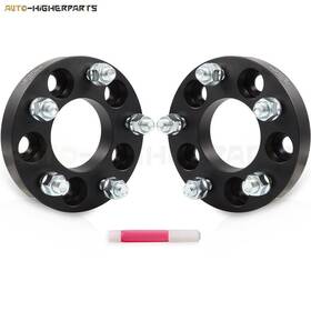 11816519 Higher-autoparts For 2 Pcs 1 Inch 5x4.5 To 5x4.75 Hub Centric Wheel Spacers 1991-2019 Ford Explorer
