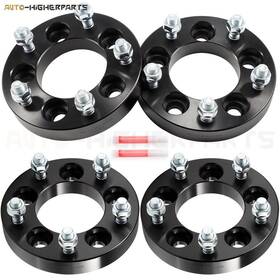 11816533 Higher-autoparts For 4x 1 Inch 5x4.5 To 5x5 Wheel Spacers 1991-2019 Ford Explorer 1994-2014 Mustang
