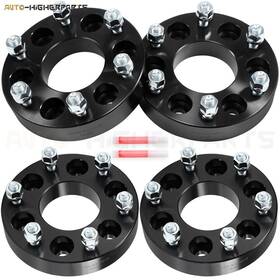 11816543 Higher-autoparts For 4 Pcs 1.25 Inch 6x5 To 6x5.5 Wheel Spacers 2002-2009 Chevy Trailblazer Gmc Envoy