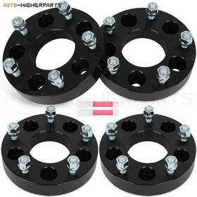 11816545 Higher-autoparts For 4 Pcs 1.25 Inch 5x5 To 5x5.5 Wheel Spacers 1999-2010 Jeep Grand Cherokee