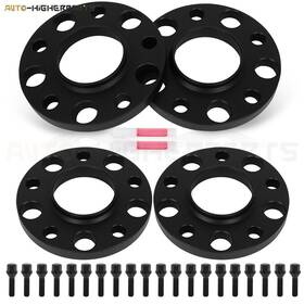 11816575 Higher-autoparts For 4 Pcs 15mm 5x120 12x1.5 Hub Centric Wheel Spacers 1996-2013 Bmw 328i
