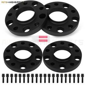 11816576 Higher-autoparts For 4 Pcs 20mm 5x120 12x1.5 Hub Centric Wheel Spacers 1996-2013 Bmw 328i