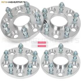 11816585 Higher-autoparts For 4 Pcs 15mm 5x4.5 Hub Centric Wheel Spacers 1998-2021 Honda Accord