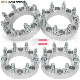 11816597 Higher-autoparts For 4 Pcs 1.5 Inch 8x6.5 To 8x170 Wheel Spacers 1995-2010 Dodge Ram 2500 3500