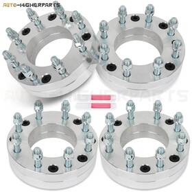 11816622 Higher-autoparts For 4 Pcs 2 Inch 5x5.5 To 8x6.5 14x1.5 Wheel Spacers 2012-2018 Ram 1500