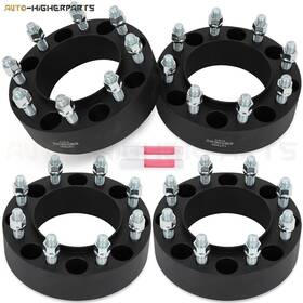 11816623 Higher-autoparts For 4 Pcs 2 Inch 8x170 Hub Centric 14x1.5 Wheel Spacers 2003-2009 Ford F-250