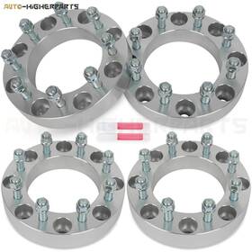 11816624 Higher-autoparts For 4 Pcs 1.5 Inch 8x180 To 8x6.5 Wheel Spacers 2011-2018 Chevy Silverado 2500