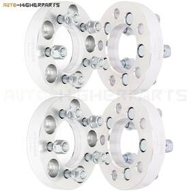 11816636 Higher-autoparts 4 Pcs 1 Inch 25mm 5x114.3 To 5x100 Wheel Adapters For 1995-2015 Toyota Tacoma Camry