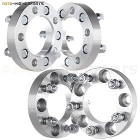 11816638 Higher-autoparts For 4 Pcs 1 Inch 25mm 5x4.75 12x1.5 Wheel Spacers 1987-2005 Chevrolet Blazer