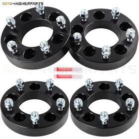 11816641 Higher-autoparts For 4 Pcs 1.25 Inch 5x127 To 5x135 Wheel Spacers 2008-2020 Dodge Grand Caravan