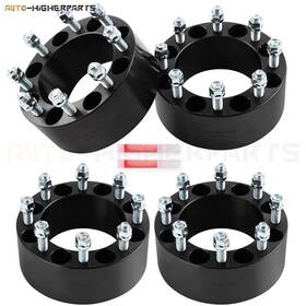 11816650 Higher-autoparts For 4 Pcs 3 Inch 8x6.5 9/16 X18 Wheel Spacers 1994-2010 Dodge Ram 2500