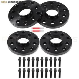 11816657 Higher-autoparts For 4 Pcs 15mm 5x100/ 5x112 Hub Centric Wheel Spacers 1993-2015 Volkswagen Jetta