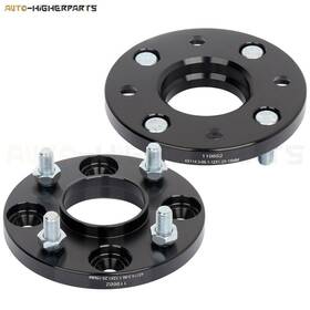9934954 Higher-autoparts For Nissan Sentra 240sx 2xblack Wheel Spacers 4x4.5 4x114.3 12x1.25 15mm Thick