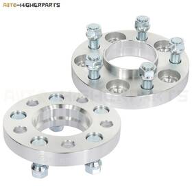 9934971 Higher-autoparts 2x Silver Wheel Spacers 5x4.5 14x1.5 Studs 20mm Thick Fits Ford Mustang 9934971 Higher-autoparts 2x Silver Wheel Spacers 5x4.5 14x1.5 Studs 20mm Thick Fits Ford Mustang