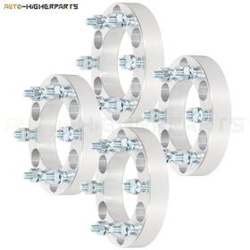 9935182 Higher-autoparts 4xwheel Spacers 1.25 Inch Thick 6x5.5 To 12x1.5 For Toyota 4runner 1984-2013