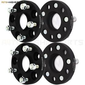 9935190 Higher-autoparts 4x20mm 5x4.5 5x114.3 Black Hub Centric Wheel Spacers For Nissan 370z 2009-2015