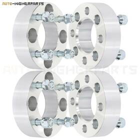 9935212 Higher-autoparts 4x Wheel Spacers 4x101.6 1/2 Inch Studs 1.5 For 2003-2013 Polaris Trail Boss 330
