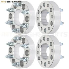 9935232 Higher-autoparts 4x Silver Wheel Spacers 6x5 12x1.5 Studs 1.5 Inch For Chevrolet Saab Gmc 2002-2009 9935232 Higher-autoparts 4x Silver Wheel Spacers 6x5 12x1.5 Studs 1.5 Inch For Chevrolet Saab Gmc 2002-2009