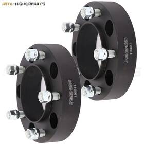 9951007 Higher-autoparts 2 Pcs 1.5 Inch Wheel Spacers 5x150 14x1.5 Studs Fits Toyota Tundra Sequoia Lexus