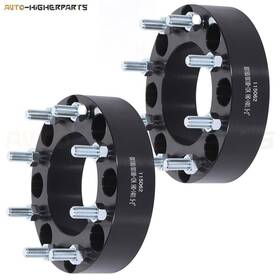 9951008 Higher-autoparts 2 Pacs 2ftft Wheel Spacers 8x180 To 14x1.5 For Chevrolet Silverado 2500 Gmc